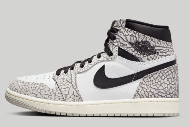 Best Selling 2023 Air Jordan 1 High OG “White Cement” Shoes DZ5485-052