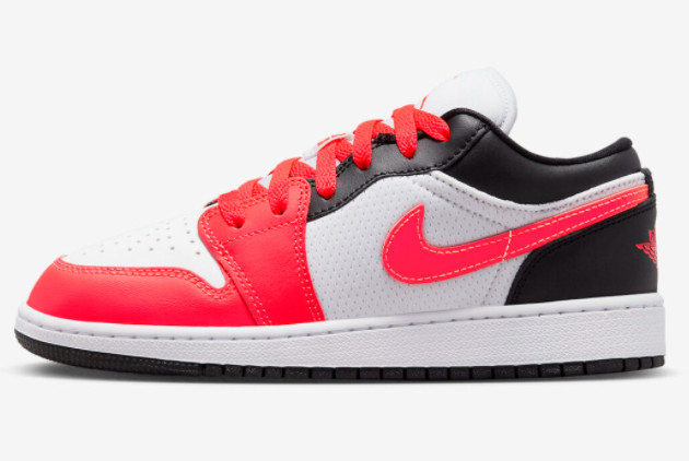 Best Selling 2023 Air Jordan 1 Low GS “Infrared 23” Infrared 23/Black-White FB4420-616