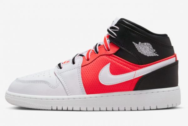 Best Selling 2023 Air Jordan 1 Mid GS “Infrared 23” FB4417-016