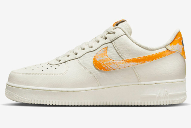 Brand New 2023 Nike Air Force 1 Low Sail Orange FN3419-100