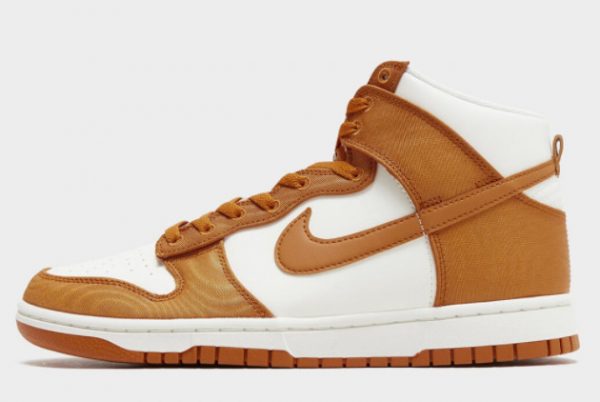 High Quality 2023 Nike Dunk High “Satin Curry” Skateboard Shoes