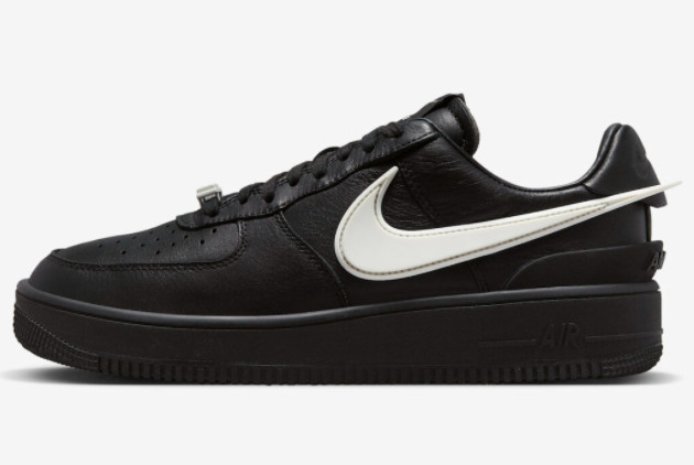 Hot Sale 2023 AMBUSH x Nike Air Force 1 Low Black/Phantom-Black DV3464-001