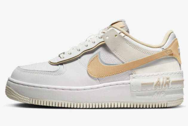 Hot Sale 2023 Nike Air Force 1 Shadow Sail Tan DV7449-100