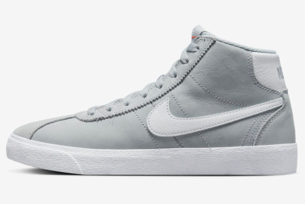 Latest Release 2023 Nike SB Bruin High “Wolf Grey” DV5472-001