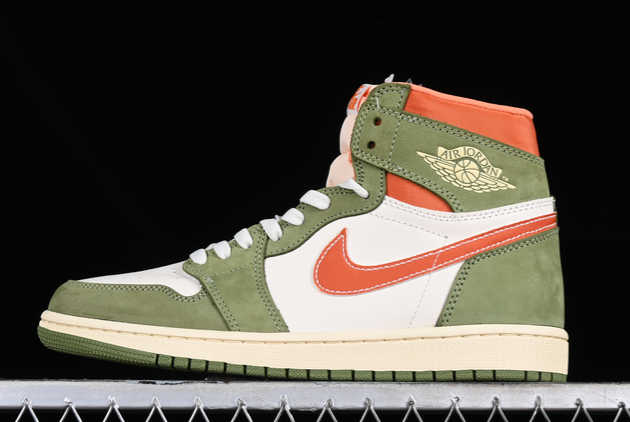 Buy 2023 Air Jordan 1 High OG Craft Celadon AJ1 FB9934-300 Basketball Shoes