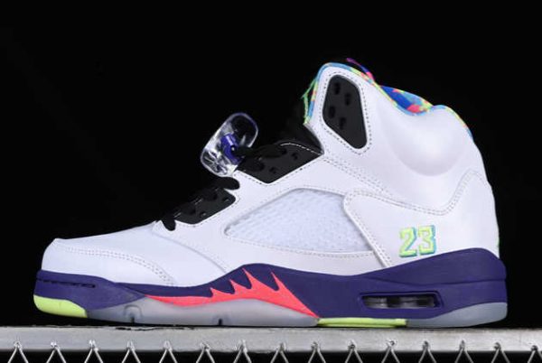 Buy 2023 Air Jordan 5 AJ5 White Bel DB3335-100 Basketball Shoes