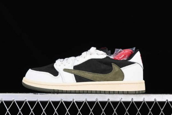 Buy 2023 Travis Scott x Air Jordan 1 Low OG Olive DZ5909-106 Basketball Shoes