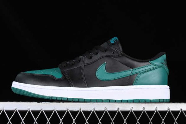 Cheap 2023 Air Jordan 1 Retro Low OG Black Gorge Green CZ0775-036 For Sale