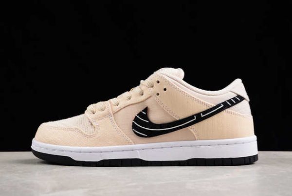 Hot FD2627-200 Pearl White Nike SB Dunk Low x Albino & Preto For Sale