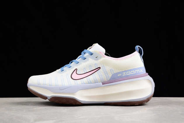 Hot FJ7727-161 Nike ZoomX Invincible Run 3 Blue Whisper Medium Soft Pink For Sale