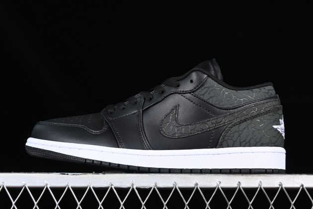 Latest 2023 Air Jordan 1 Low Black Elephant FB9907-001 For Sale