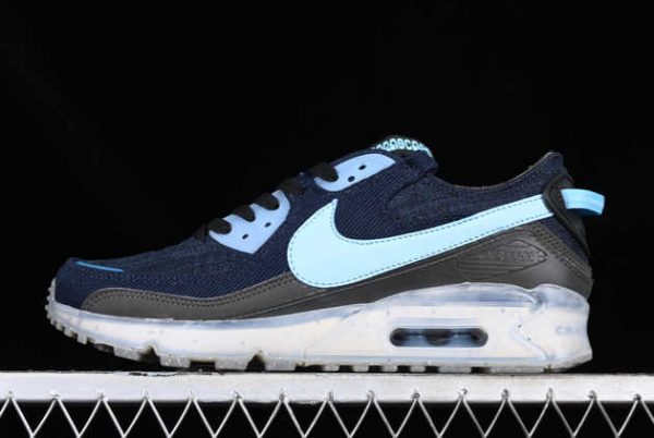 Latest 2023 Nike Air Max 90 Terrascape Midnight Navy Aqua DV7413-400 For Sale