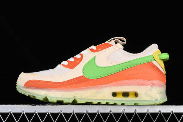 Latest 2023 Nike Air Max 90 Terrascape Tan Orange Green DV7413-100 For Sale