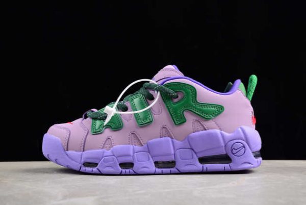 2024 Nike Air More Uptempo Low AMBUSH Lilac FB1299-500 Basketball Shoes