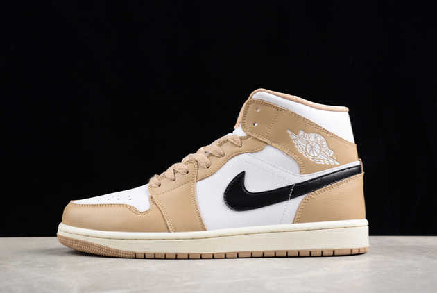 2024 Release Air Jordan 1 Mid SE Desert Sail BQ6472-103 Basketball Shoes