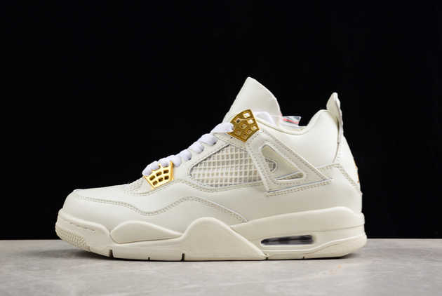 2024 Release Air Jordan 4 Sail AJ4 AQ9129-003 Basketball Shoes