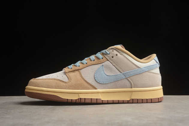 2024 Release HF0106-100 Nike SB Dunk Low Sanddrift Blue Basketball Shoes