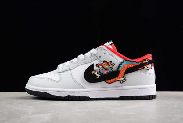 2024 Release Nike Dunk Low Year of the Dragon FZ5528-101 Basketball Shoes