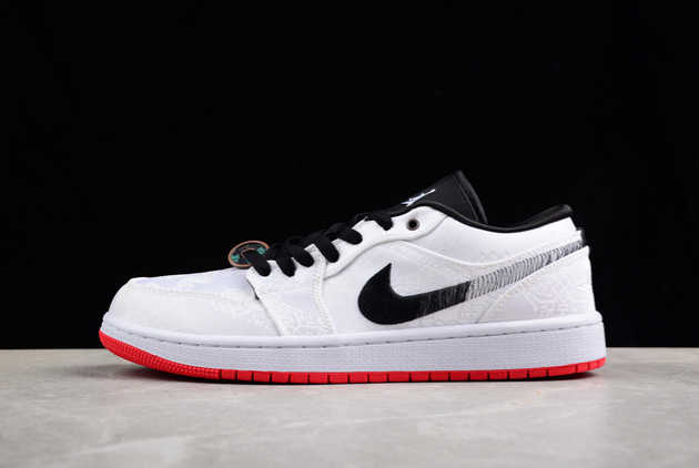 2024 CLOT x Air Jordan 1 Low Fearles AJ1 CU2804-100 Basketball Shoes