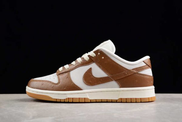 2024 Nike Dunk Low Brown Ostrich FJ2260-001 Basketball Shoes