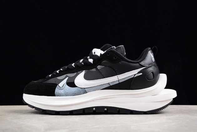 2024 Sacai x Nike Vaporwaffle Black White DD1875-011 Basketball Shoes