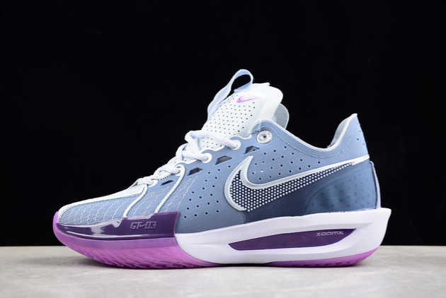 2024 Nike Zoom G.T. Cut 3 EP Grey Puple DV2918-400 Basketball Shoes