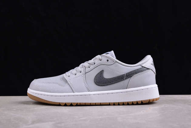 2024 Air Jordan 1 Low Golf Wolf Grey Gum DD9315-006 Shoes