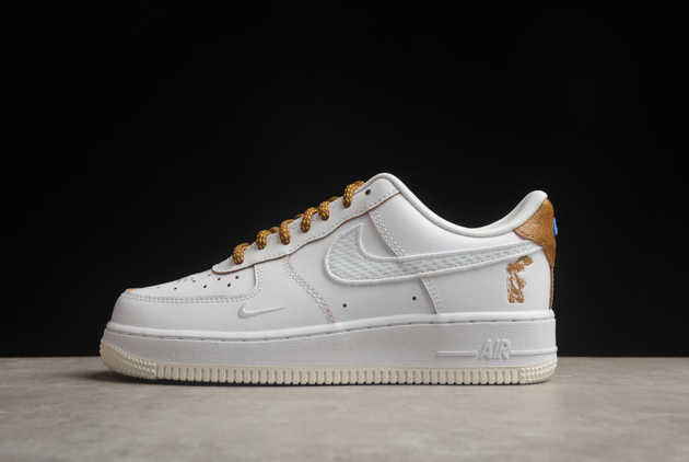 2024 Nike Air Force 1 '07 LX 1972 White Gold HF5716-111 Shoes