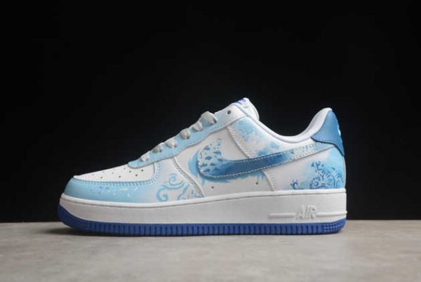 2024 Nike Air Force 1 07 Low White Blue DV0813-104 Shoes For Sale