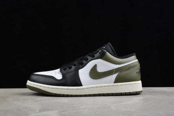 2024 Air Jordan 1 Low AJ1 Medium Olive 553558-092 Shoes