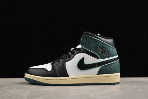 2024 Air Jordan 1 Retro Mid SE AJ1 Oxidized Green FQ7818-100 Shoes