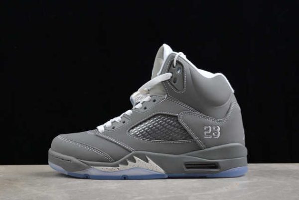 2024 Air Jordan 5 Retro AJ5 Wolf Grey 136027-005 Shoes