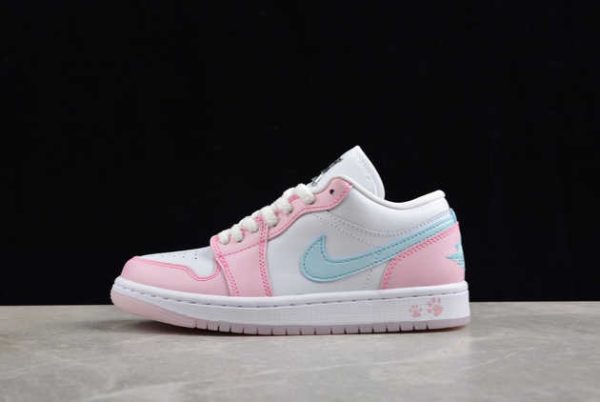 2024 Wmns Air Jordan 1 Low SE Paw Print Pink Foam HM3706-141 Shoes